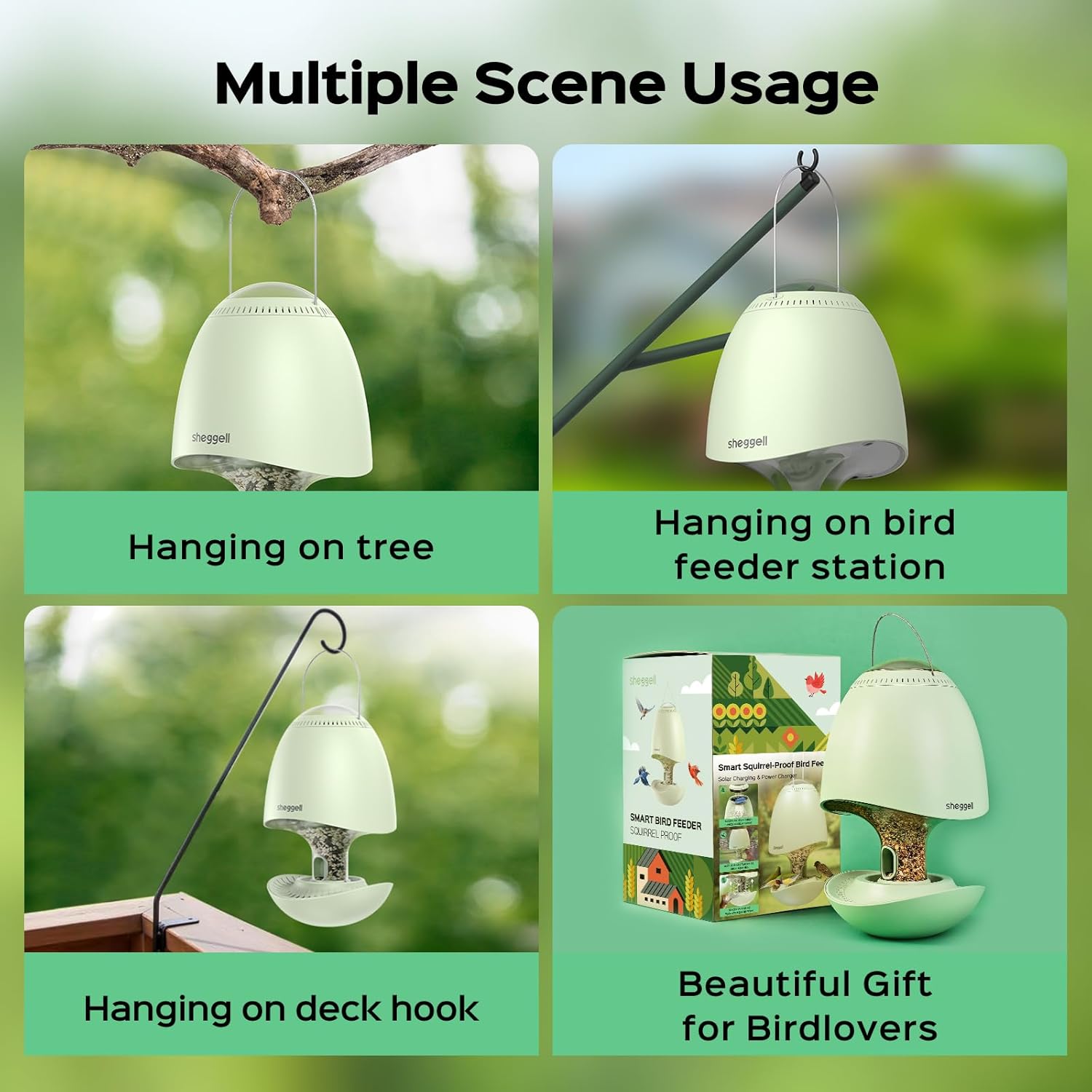 SHEGGELL Smart Grain Feeder